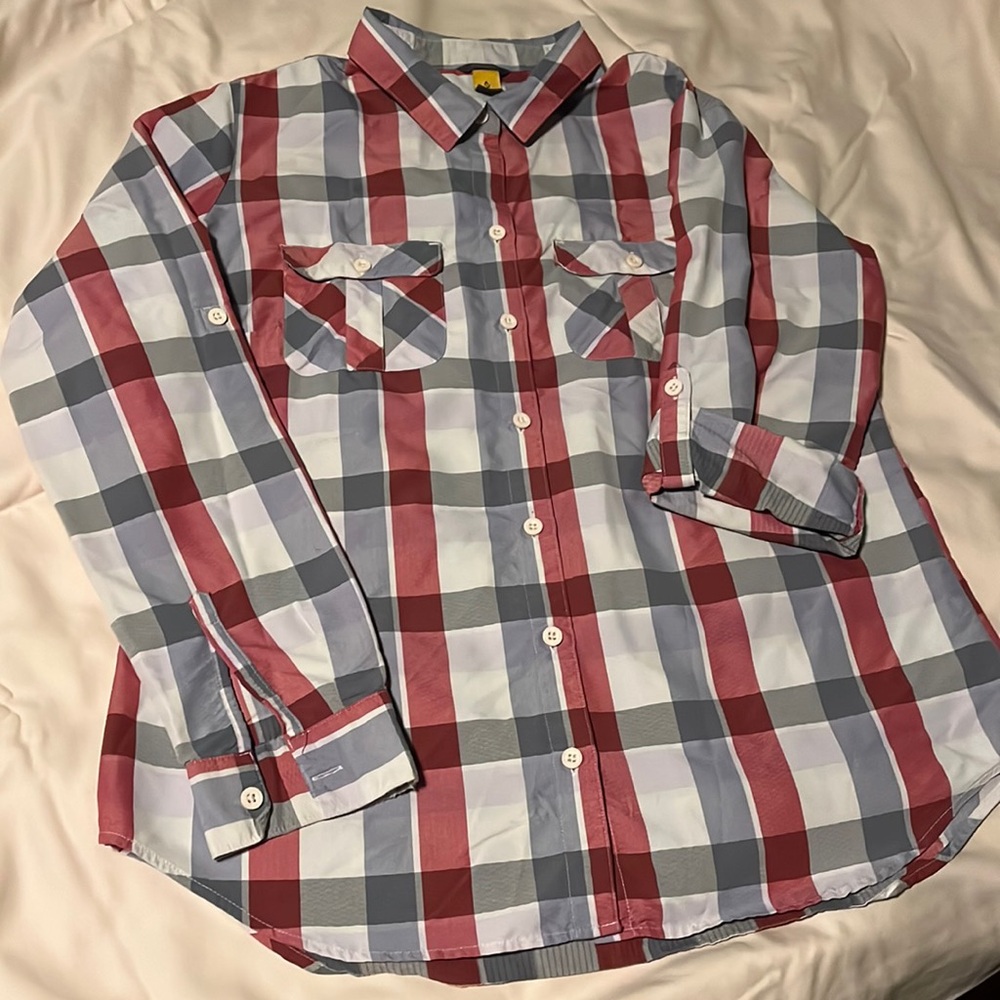 Eddie Bauer Roll-Sleeve women’s Shirt Size Medium